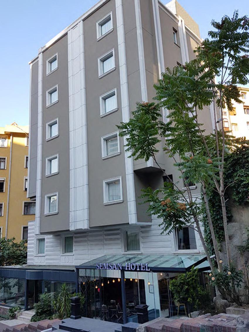 Semsan Hotel Istanbul Exterior foto