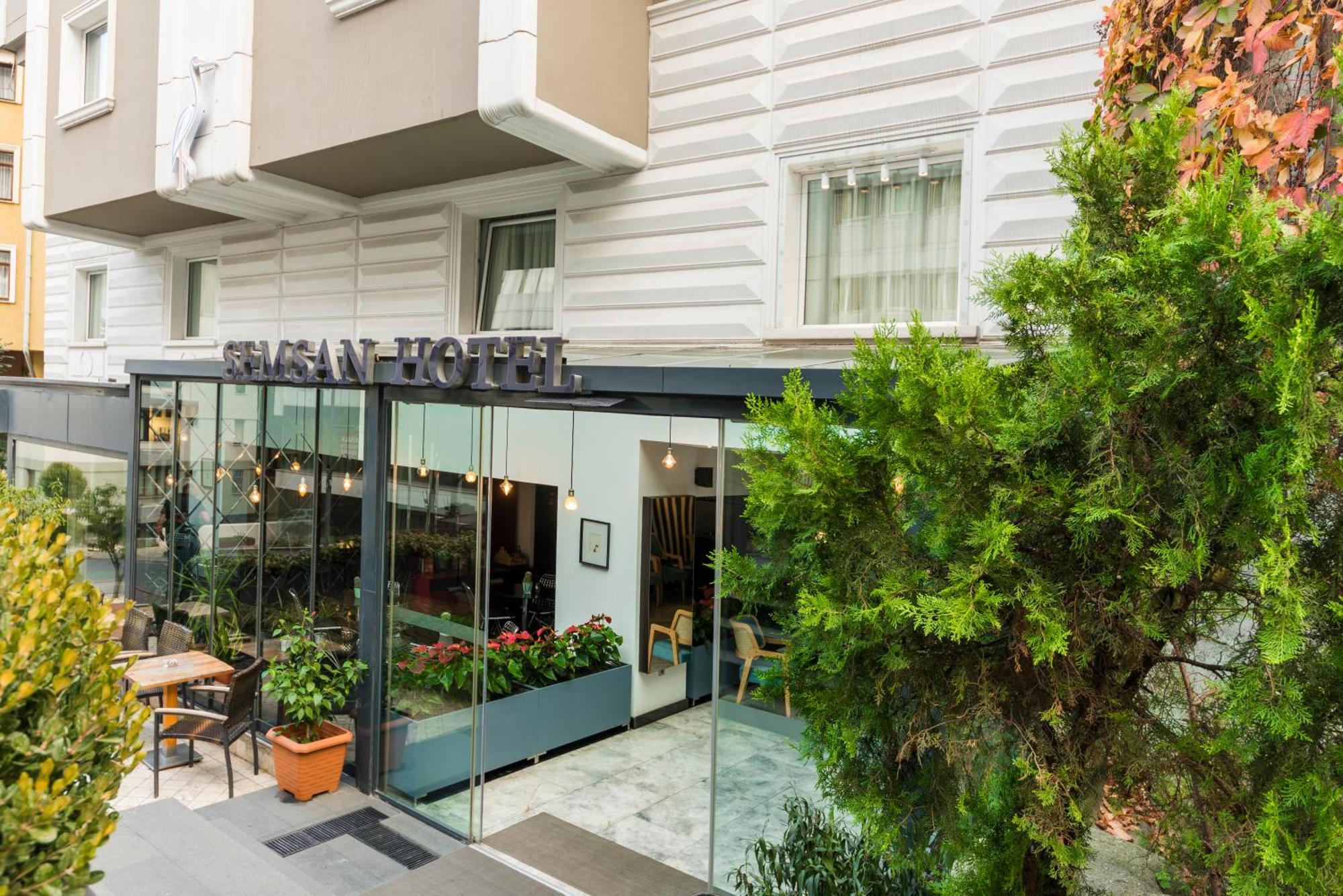 Semsan Hotel Istanbul Exterior foto