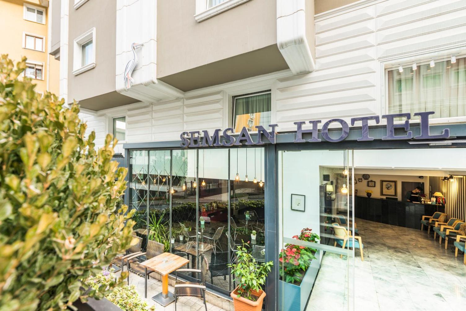 Semsan Hotel Istanbul Exterior foto